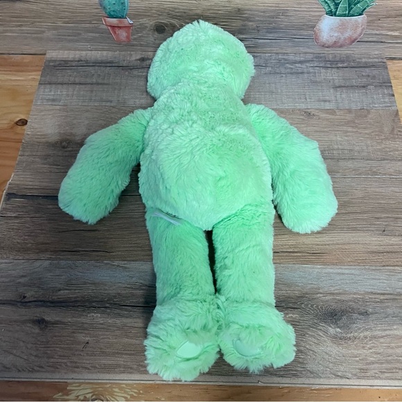 Slumberkins green alien sloth plush 14” fuzzy soft stuffed animal - Picture 4 of 6